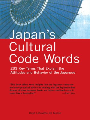 cover image of Japan's Cultural Code Words